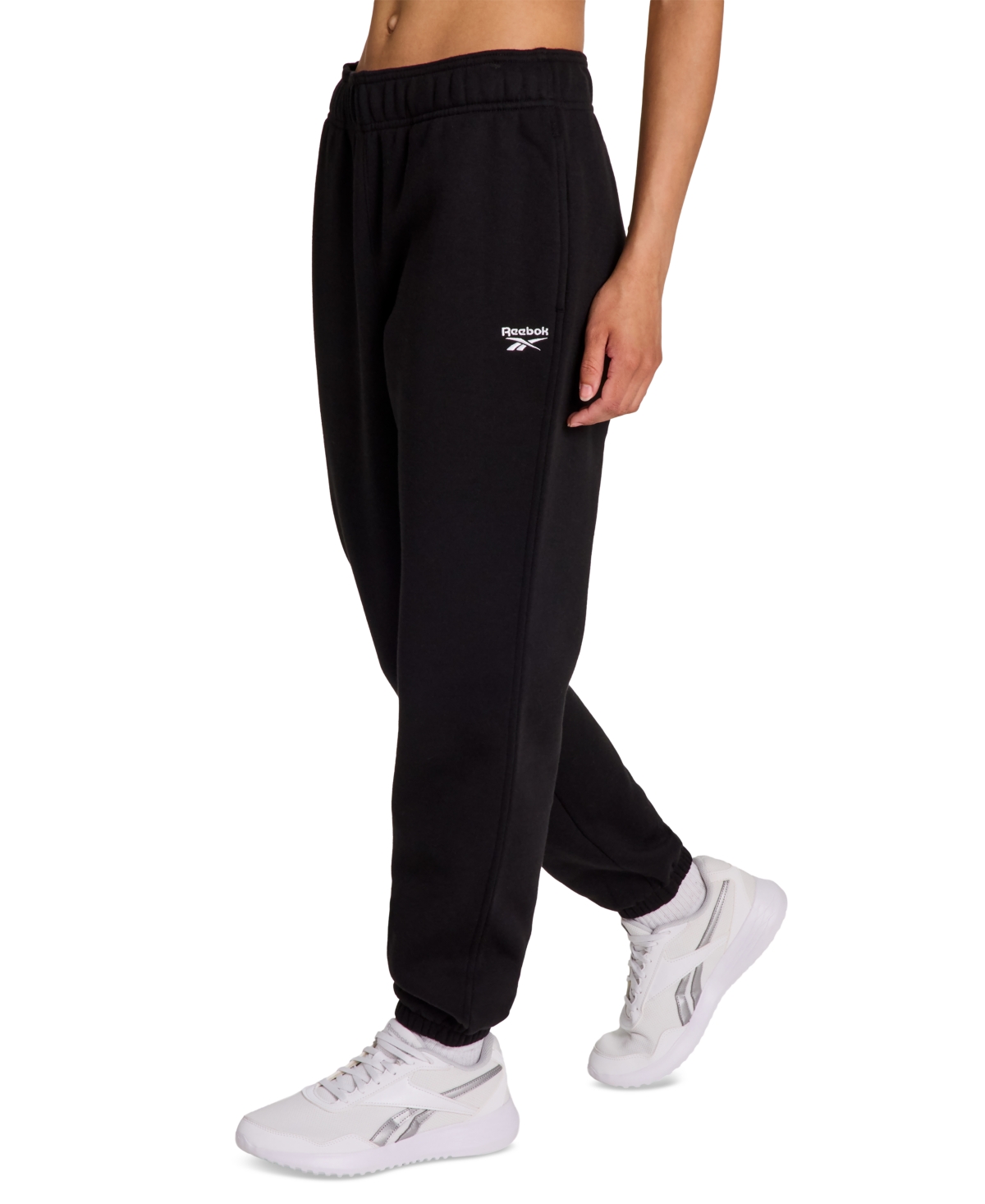 Reebok Women's Loose Fit Sweatpants In Black