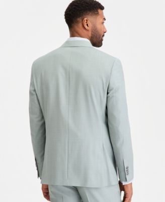 Men's Classic Fit Wool Blend Suit Separates Jacket Spring 