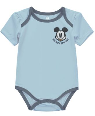 Baby Boys' Mickey Print Sweater, Bodysuit and Pants, 3-Piece Set