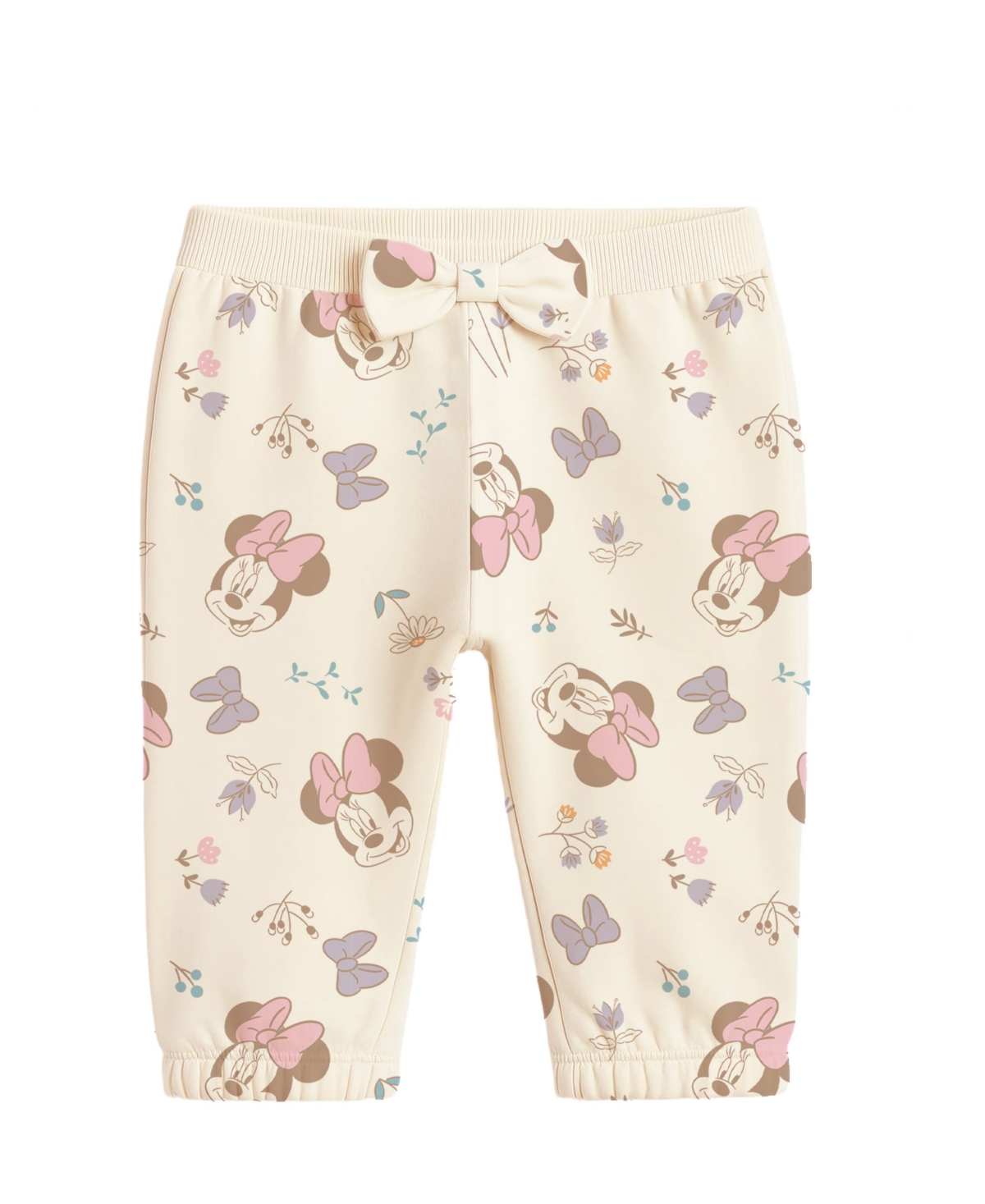 Disney Baby Girls 3-piece Minnie Mouse Sweatshirt, T-shirt And Pants Set In Pink