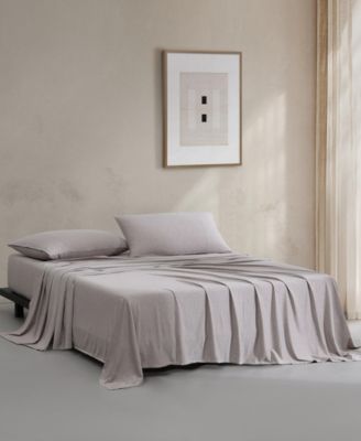 Melange Tencel Jersey 4-Pc. Sheet Set, Queen
