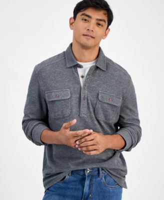 Tommy Bahama - Men's Penn Cove Long-Sleeve Polo Shirt