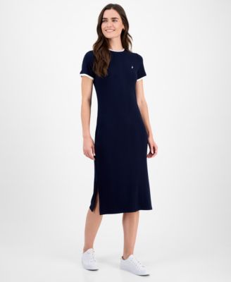 Women's Ribbed Midi Dress