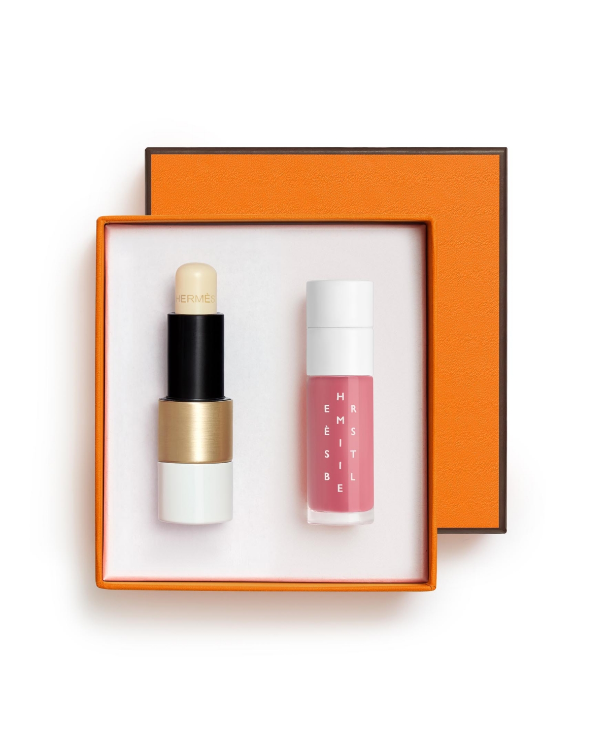Hermes 2-pc. Rouge Lip Balm And Istible Lip Oil Pre-composed Gift Set