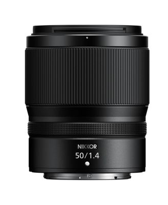 NIKKOR Z 50mm f/1.4 Lens, Bundle with 62mm Filter Kit, Cleaning Kit and Lens Cap Tether