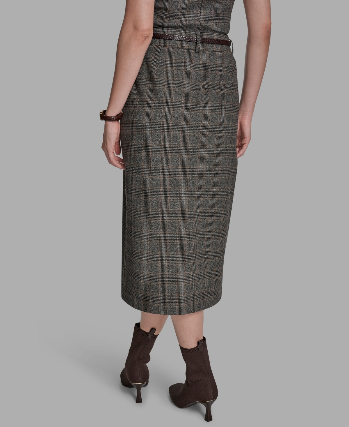 Bcbg Women's Belted Midi Skirt