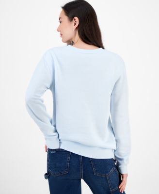 Juniors' Stitch Holiday Graphic Sweatshirt