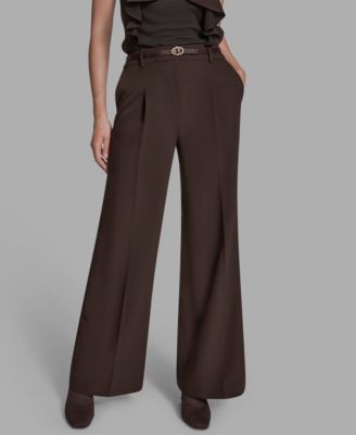 Women's Pleated Wide Leg Pants