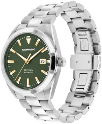 Men's Datron Swiss Automatic Stainless Steel Watch, 40mm
