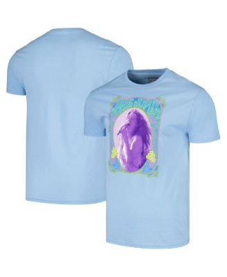 HiFi Entertainment - Men's and Women's Blue Janis Joplin Blue Flowers T-Shirt