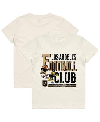 x Sesame Street Big Boys and Girls Cream LAFC Vintage T-Shirt