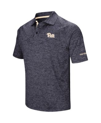 Colosseum - Men's Navy Pitt Panthers Down Swing Polo