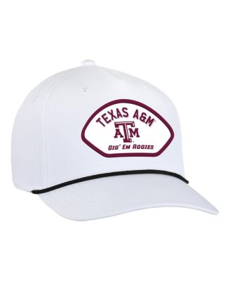 Ahead - Men's White Texas A M Aggies Alto Rope Adjustable Hat