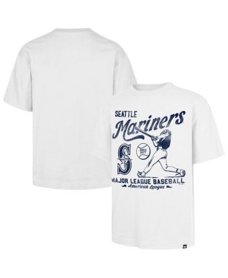 '47 Brand - Men's White Seattle Mariners Regional Batter Foundation T-Shirt