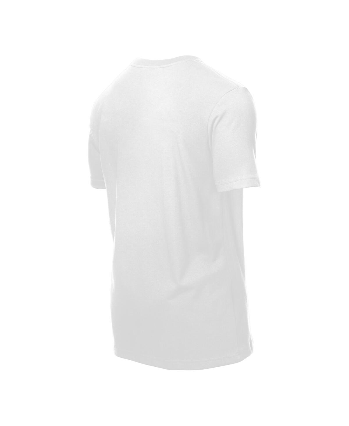 New Era Men's White Chicago Cubs Big Graphic Domestic T-Shirt