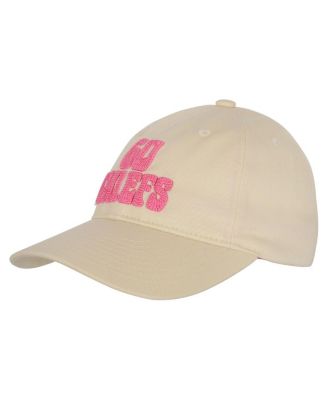 Outerstuff - Big Girls Cream Kansas City Chiefs Blitz Adjustable Hat