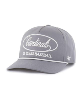 Men's Gray St. Louis Cardinals Foundational Hitch Adjustable Hat