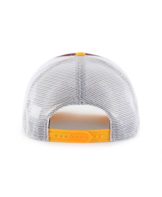 Big Boys and Girls Maroon/Gold Arizona State Sun Devils Super Stripe Hitch Adjustable Trucker Hat