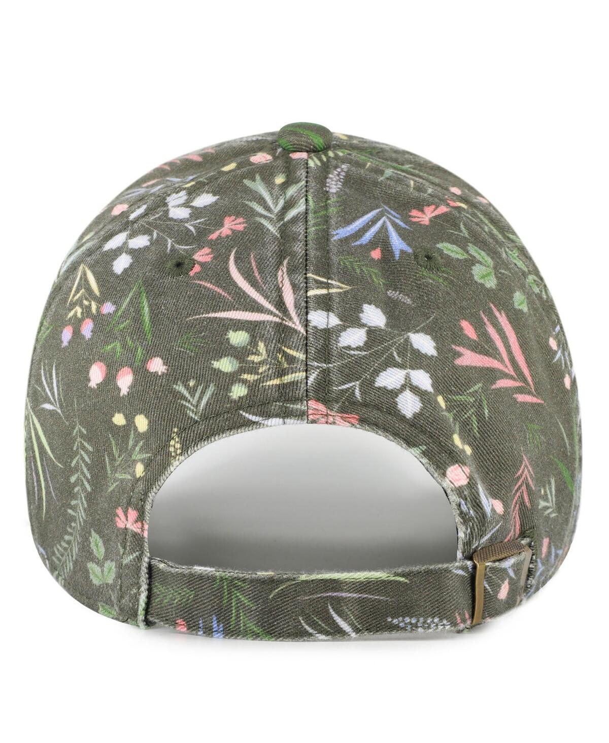 47 Brand Women's Green New York Jets Verbena Clean Up Adjustable Hat In Green