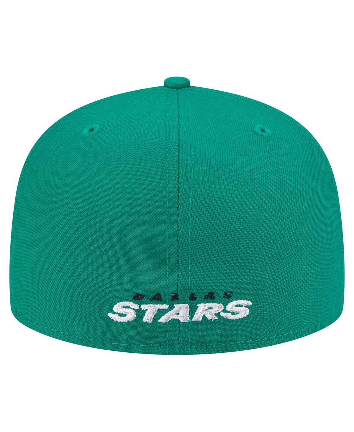 New Era Men's Green Dallas Stars Deceptor 59fifty Fitted Hat In Green