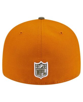 Men's&nbsp;Olive/Brown San Francisco 49ers Two-Tone Color Pack Split Panel 59FIFTY Fitted Hat