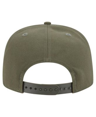 Men's&nbsp;Olive Houston Texans Color Pack A-Frame 9FIFTY Snapback Hat