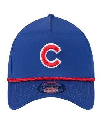 Men's Royal Chicago Cubs 39THIRTY A-Frame Perforated Flex Hat