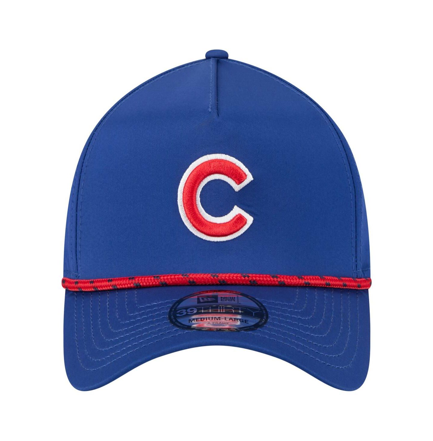 Мужская кепка New Era Royal Chicago Cubs 39THIRTY A-Frame Perforated Flex Hat — фото 3