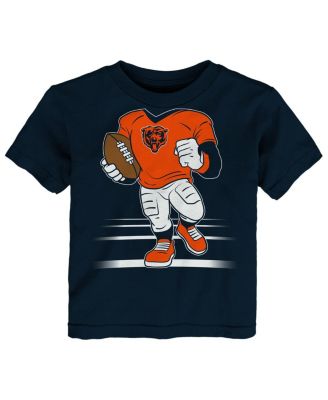 Outerstuff - Toddler Navy Chicago Bears Game Fit T-Shirt
