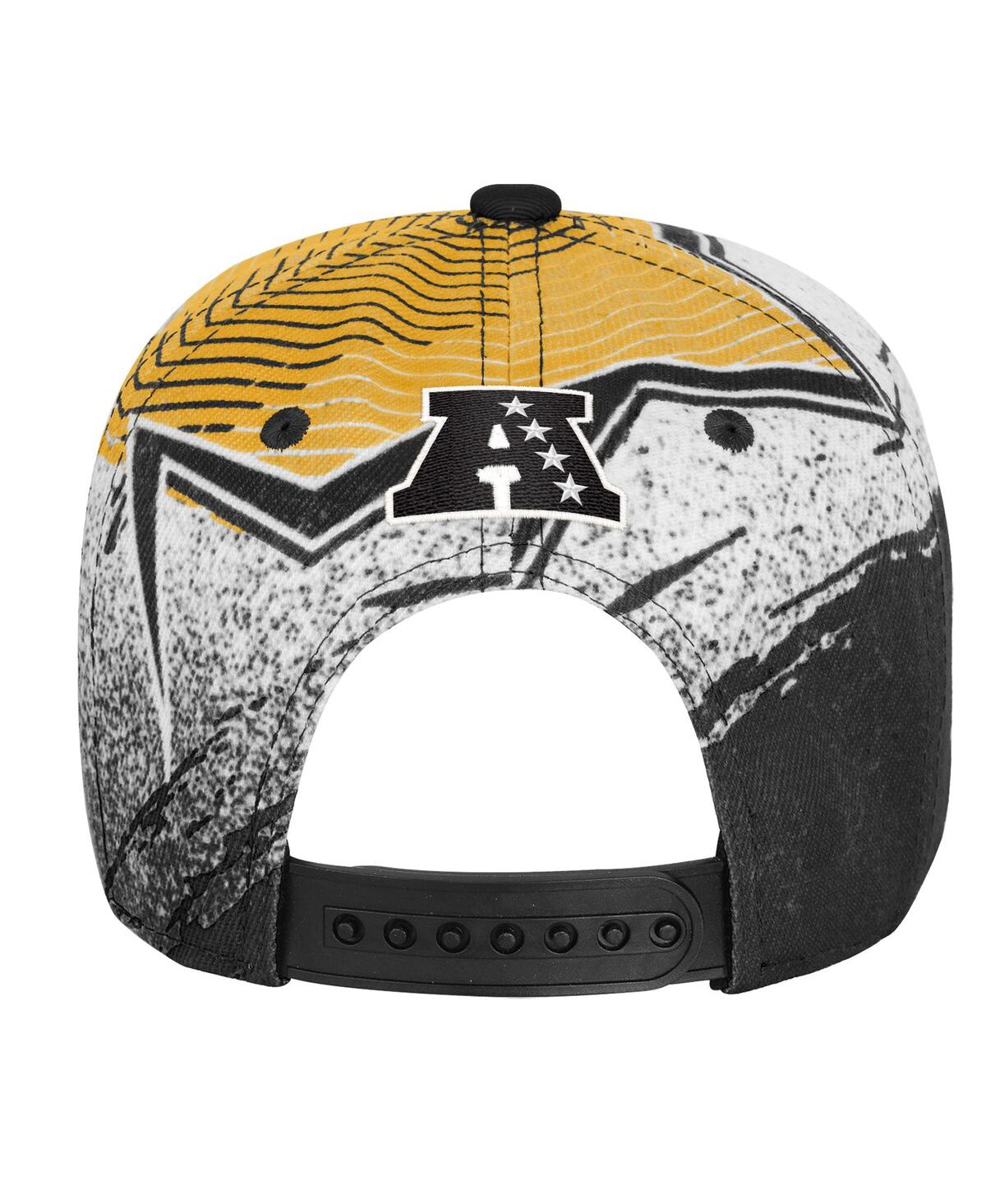 Outerstuff Big Boys And Girls Black Pittsburgh Steelers Make Noise Adjustable Hat In Multi