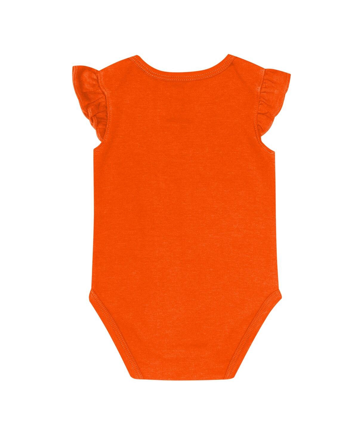Outerstuff Baby Boys And Girls 2-piece Denver Broncos The Sunshine Bodysuit Set In Multi