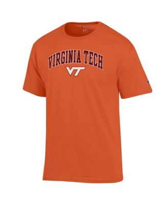 Men's Orange Virginia Tech Hokies Arched Logo T-Shirt