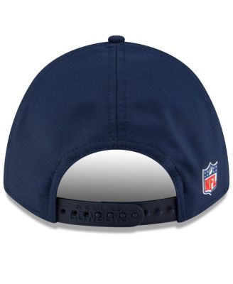 Men's Navy Dallas Cowboys 2025 Sideline Throwback M-Crown 9FORTY Adjustable Hat