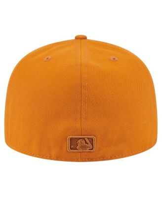 Men's Orange Atlanta Braves Color Pack A-Frame 59FIFTY Fitted Hat