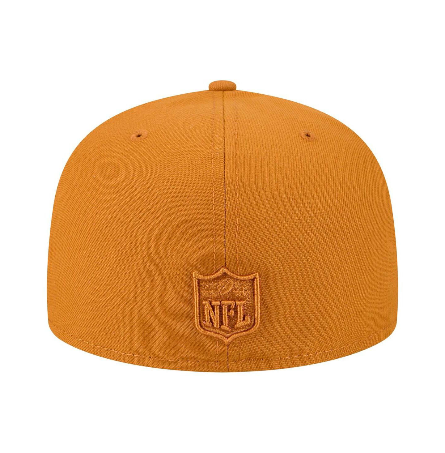 Мужские головные уборы New Era Brown Buffalo Bills Color Pack A-Frame 59FIFTY Fitted Hat — фото 3