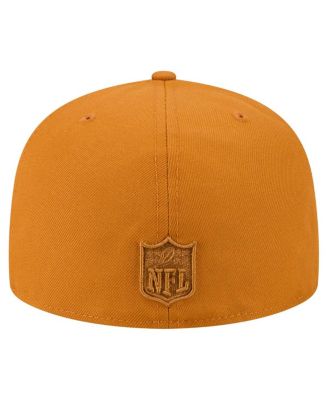 Men's&nbsp;Brown Miami Dolphins Color Pack A-Frame 59FIFTY Fitted Hat