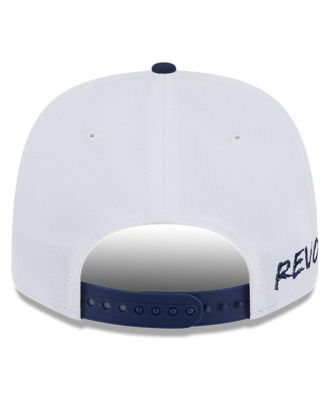 Men's Navy/White New England Revolution 2025 Third 9SEVENTY Stretch Snap Hat