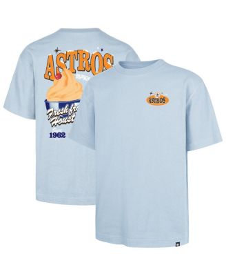 '47 Brand - Men's Light Blue Houston Astros Ice Cream Parlor Foundation T-Shirt