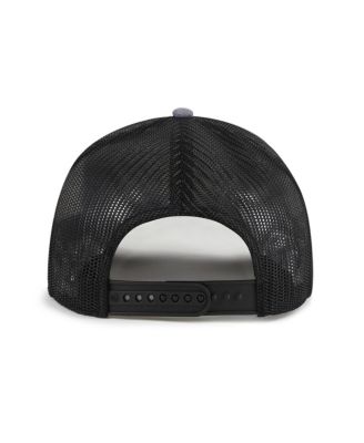 Men's Heather Charcoal Dallas Cowboys Carbon Rope Trucker Adjustable Hat