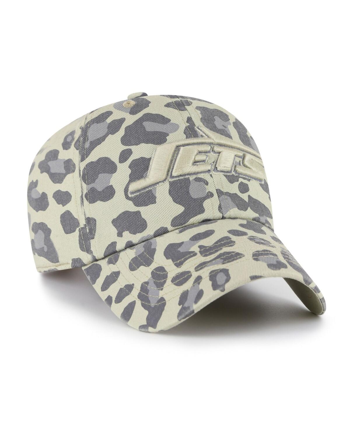 47 Brand Women's Gray New York Jets Bagheera Clean Up Adjustable Hat In Gray