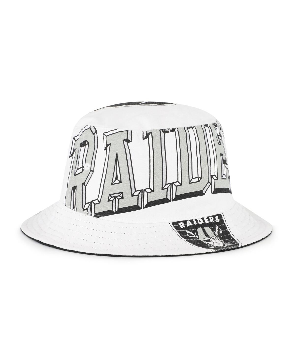 47 Brand Women's White Las Vegas Raiders Energize Bucket Hat In Neutral