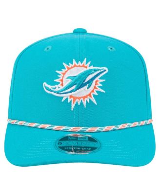Men's&nbsp;Aqua Miami Dolphins Gameday Multi Rope 9SEVENTY Stretch-Snap Hat