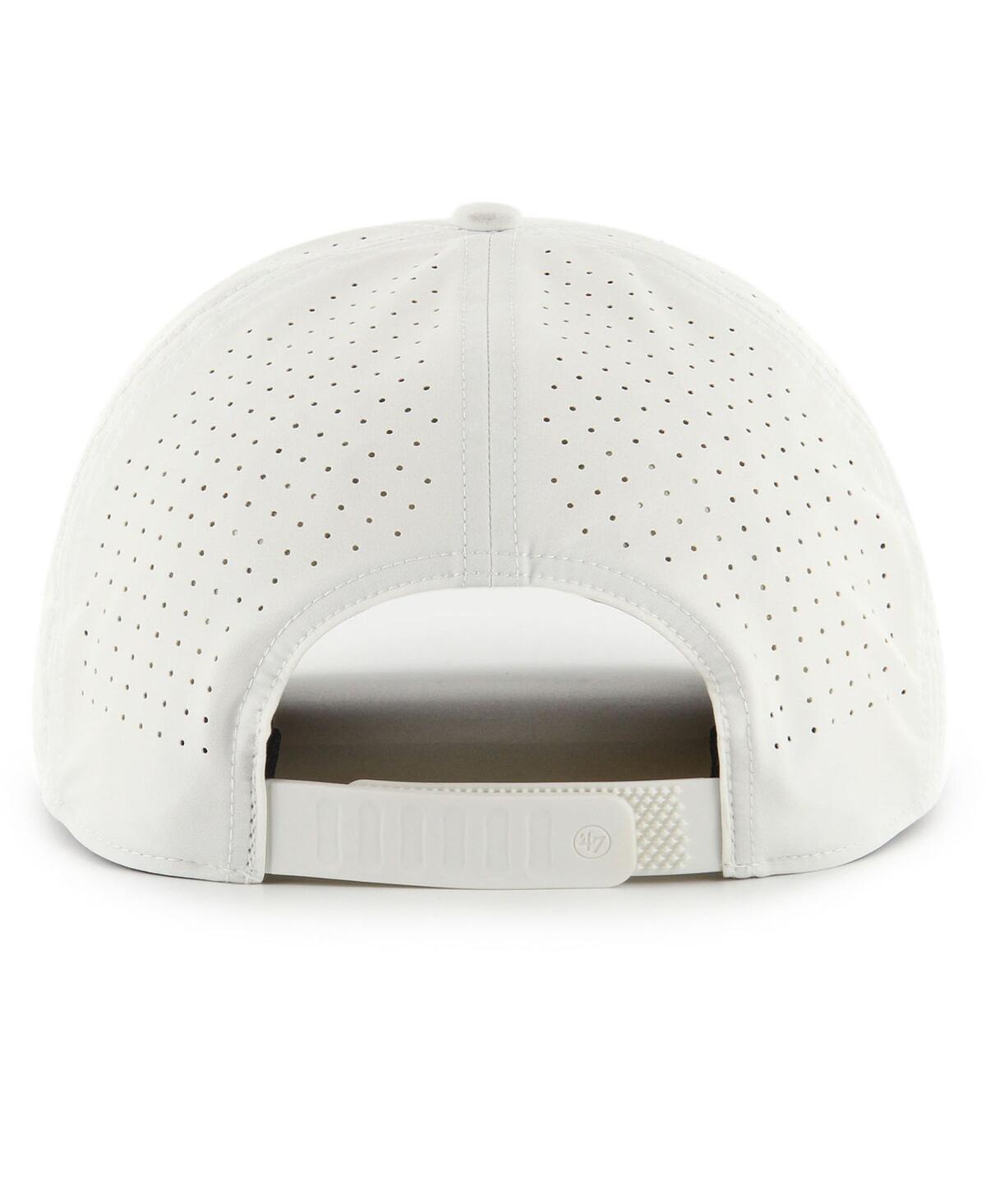 47 Brand Men's White Michigan Wolverines Forward Collection Loop Hitch Adjustable Hat In White