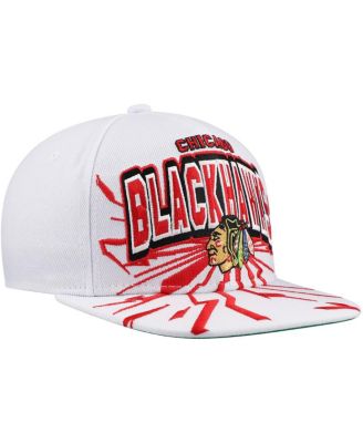 Big Boys and Girls White Chicago Blackhawks After Shock Snapback Hat