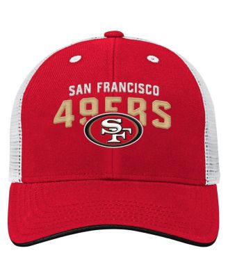 Preschool Scarlet San Francisco 49ers Core Lockup Trucker Adjustable hat