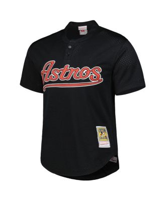 Men's Profile Craig Biggio Black Houston Astros Big Tall Cooperstown Collection Mesh Batting Practice Jersey