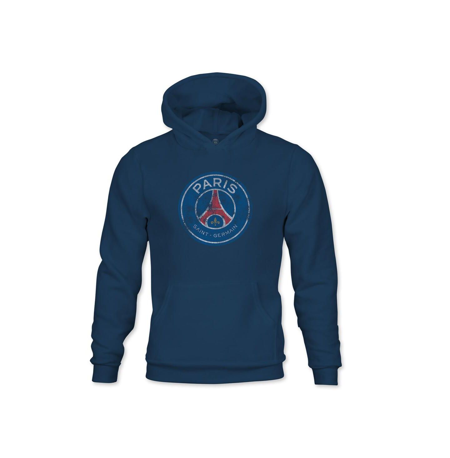 Детское худи 1863FC Navy Paris Saint-Germain Color Badge Fleece Pullover — фото 3