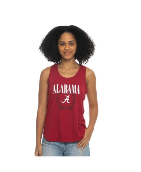 Женский топ ZooZatz Crimson Alabama Crimson Tide Everyday Tri-Blend