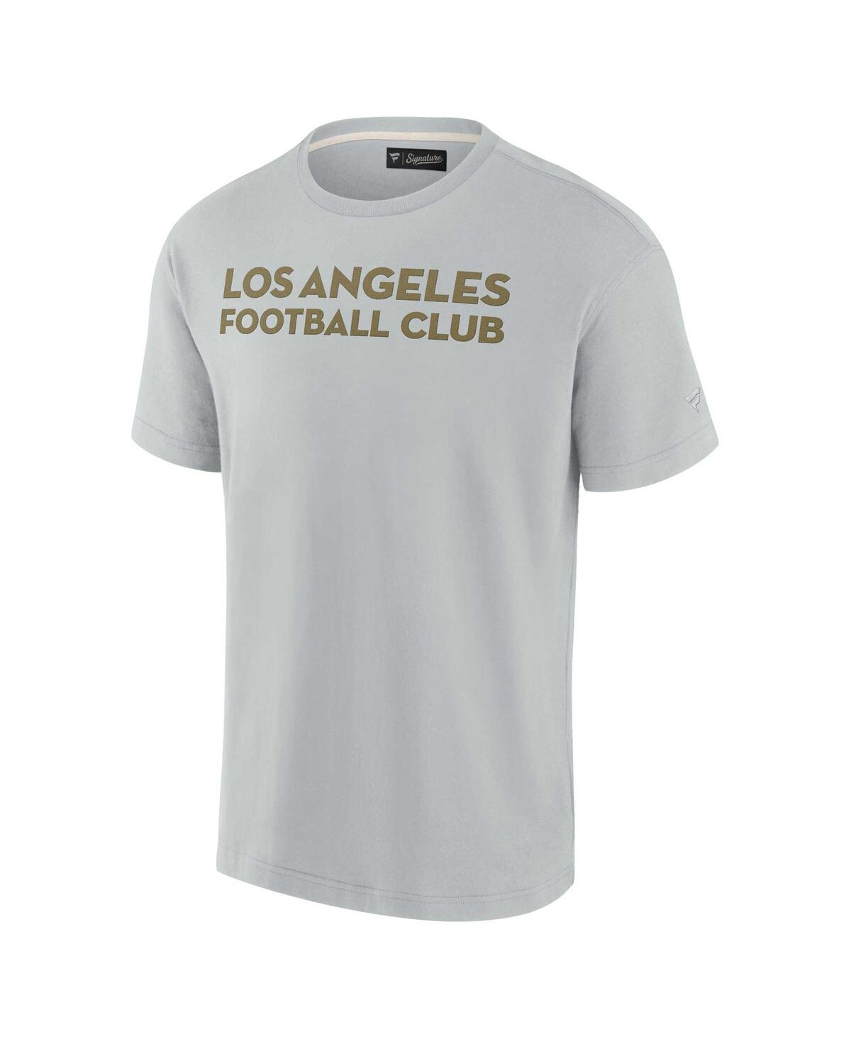 Fanatics Men's And Women's Gray Lafc Elements Super Soft Short Sleeve T-shirt In Gray