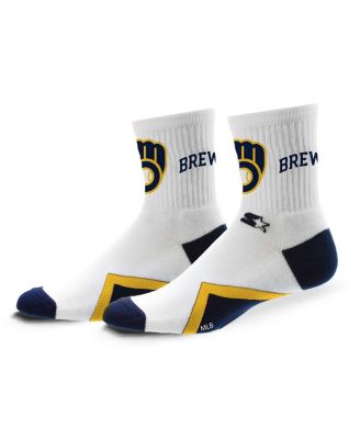 Starter - Men's and Women's Milwaukee Brewers Striker Mid-Crew Socks